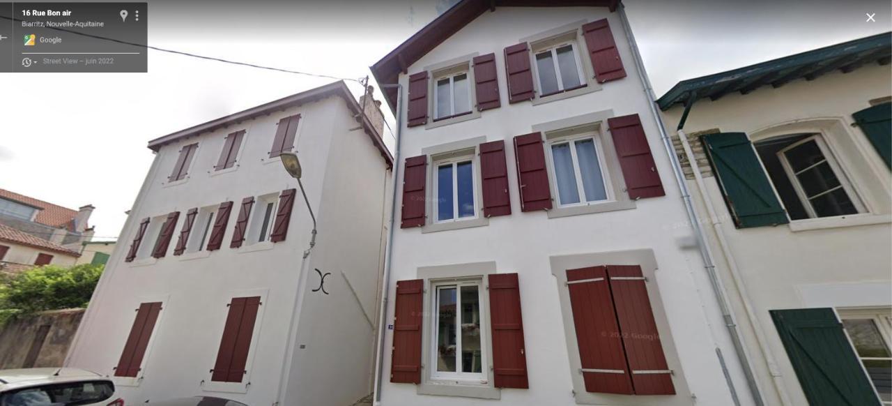 Biarritz Centre, Pres Avenue De Verdun, Cosy Apt 2 Pieces , Salon , Chambre Separe, Rue Tres Calme A 10 Minutes A Pied De La Grande Plage Екстериор снимка
